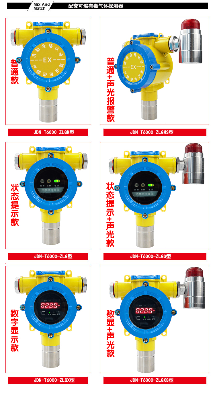 有毒氣體報(bào)警器六款探測(cè)器